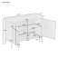 Buffet en bois avec 2 portes-1507031095