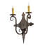 Lampe murale bougie 2 lumières Grindle-30775248