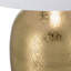 Lampe de table ronde en tôle d'aluminium avec abat-jour en tissu, parfaite pour un décor moderne et élégant-904676154