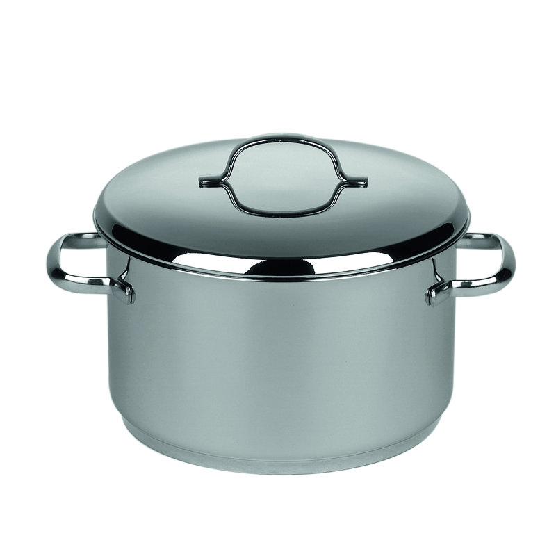Riess Kelomat Cristall Non-Stick Stainless Steel Stock Pot, 22cm (4 L)