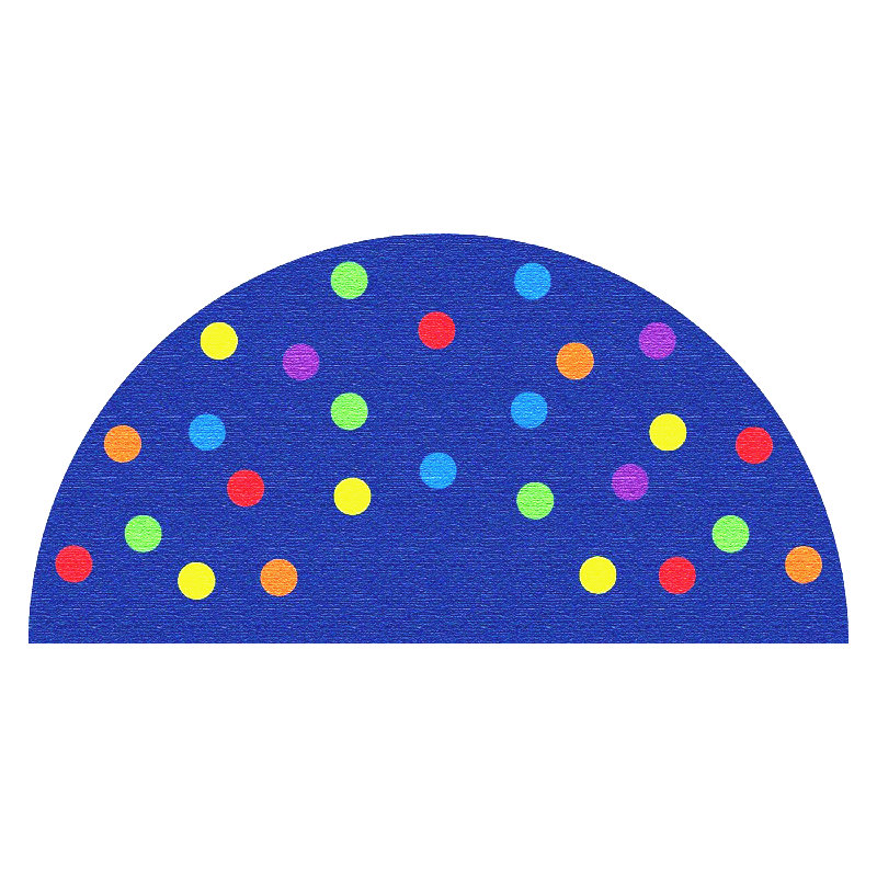Tapis KidCarpet, Demi-cercle 6 pi x 12 pi