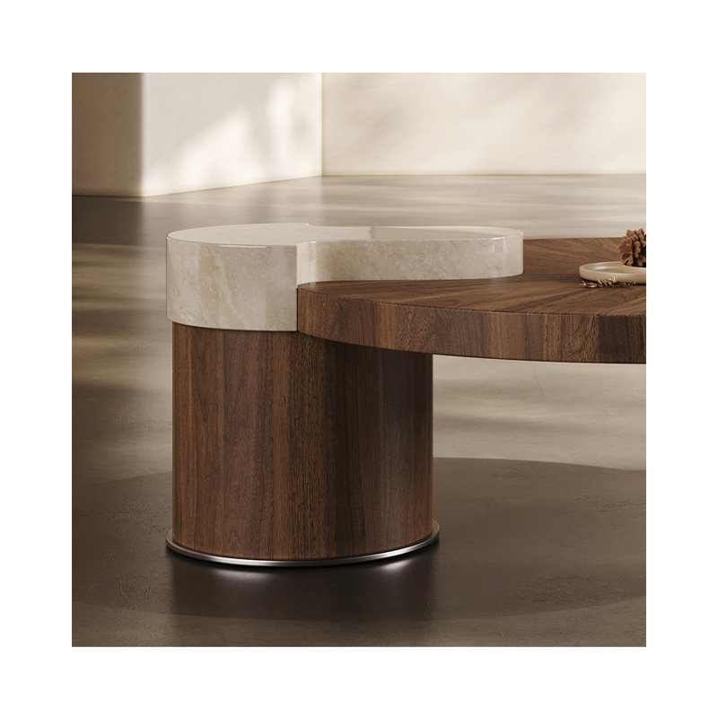 Table basse moderne de style rétro