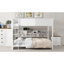 Lit superposé grand sur grand avec armoires de rangement et ports USB-1436874604