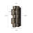 Minimalist Contemporary Ring Wall Sconce Light-1011669582