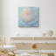 Oeuvre de pivoines pastel doux, images florales minimalistes élégantes, impression sur toile encadrée-126031141-126031140