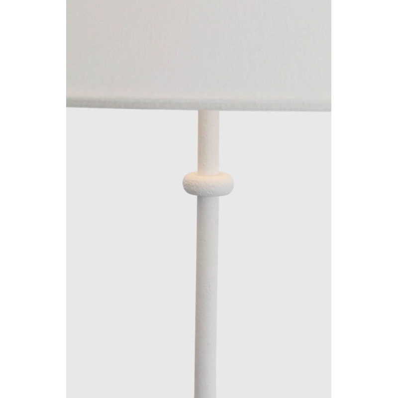 Zealous Table Lamp, Museum White
