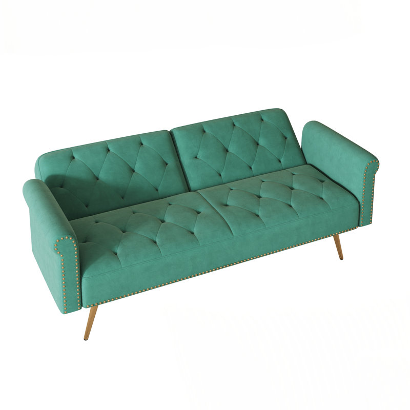 Canapé rembourré pour causeuse, Vert