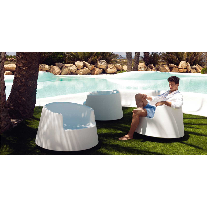 Roulette Patio Chair, Anthracite