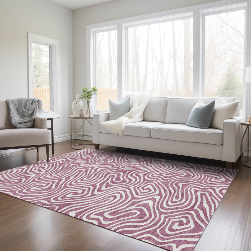  Machine Washable Indoor/Outdoor Chayden ACN1020 Gold Rug, Rectangle 10' x 14'