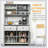 Storage Cabinet, Kitchen Buffet With Hutch
