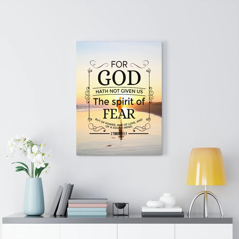Spirit Of Fear - Wrapped Canvas Print, 76cm H x 61cm W