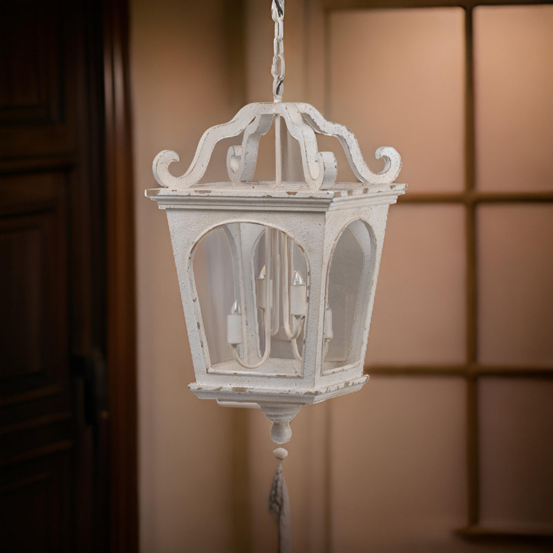 Lustre géométrique à 4 lumières Haverly
