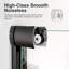 Porte de douche coulissante double demi-cadre l 56 à 60 po x H 72 po, verre trempé 1/4 po, finition noir mat
