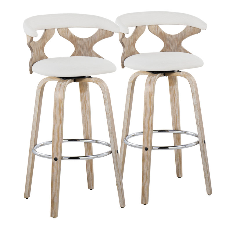 Tabouret de bar et de comptoir Betuel, Tabouret de bar (siège d'une hauteur de 29,25 po), Crème