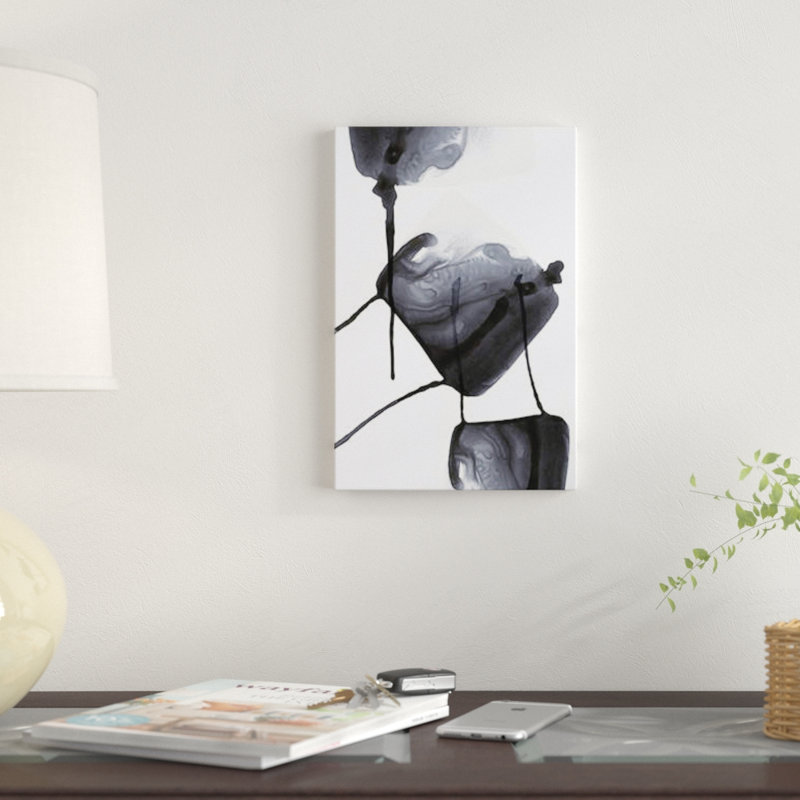 «Inked II» par PI Studio - reproduction sur toile tendue, H 18 po x l 12 po x P 1,5 po, Toile tendue