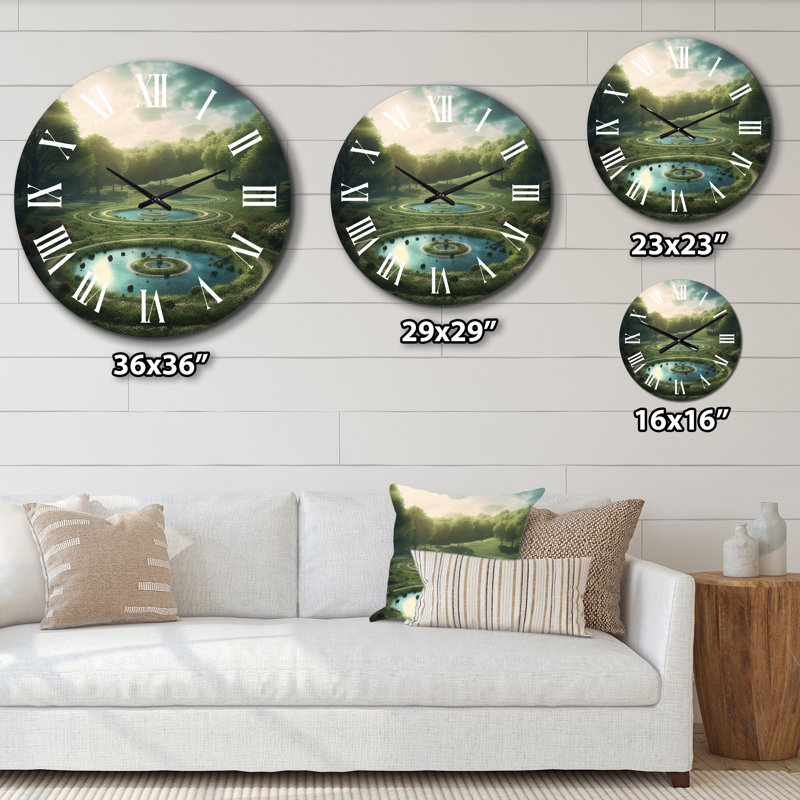 Horloge murale Blossoming, Grand