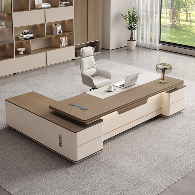Bureau en L 78,74 po, H 29,53 po x l 70,87 po x P 31,5 po