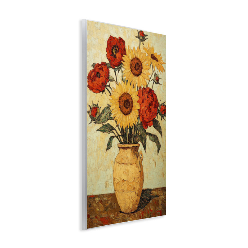 «Rustic Flower», plaque murale par Petal Prints Design, H 19 po x l 13 po
