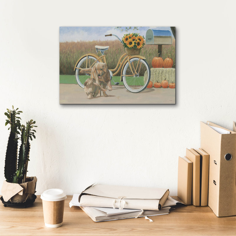  «Fall Bounty 1» par James Wiens, art mural sur toile, 18 po x 12 po, H 12 po x l 18 po