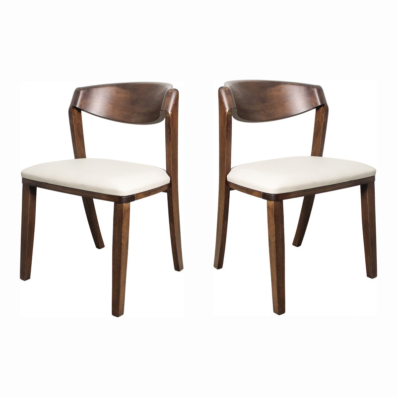 Chaises d'appoint en bois massif Rozella
