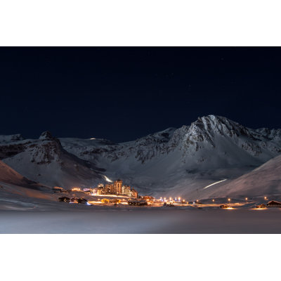 Val Claret, Tignes by Mcsdwarken - Wrapped Canvas Print