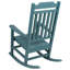 Chaise berçante pour l'extérieur en polyester et résine toutes saisons Neufmann-1235190447