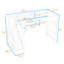 Lit mezzanine avec garde-robe et tablettes de rangement-338401764-338401691