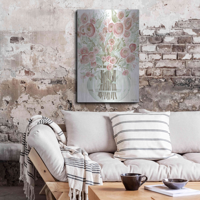 " Blush Roses " by Cindy Jacobs, 36" H x 24" W