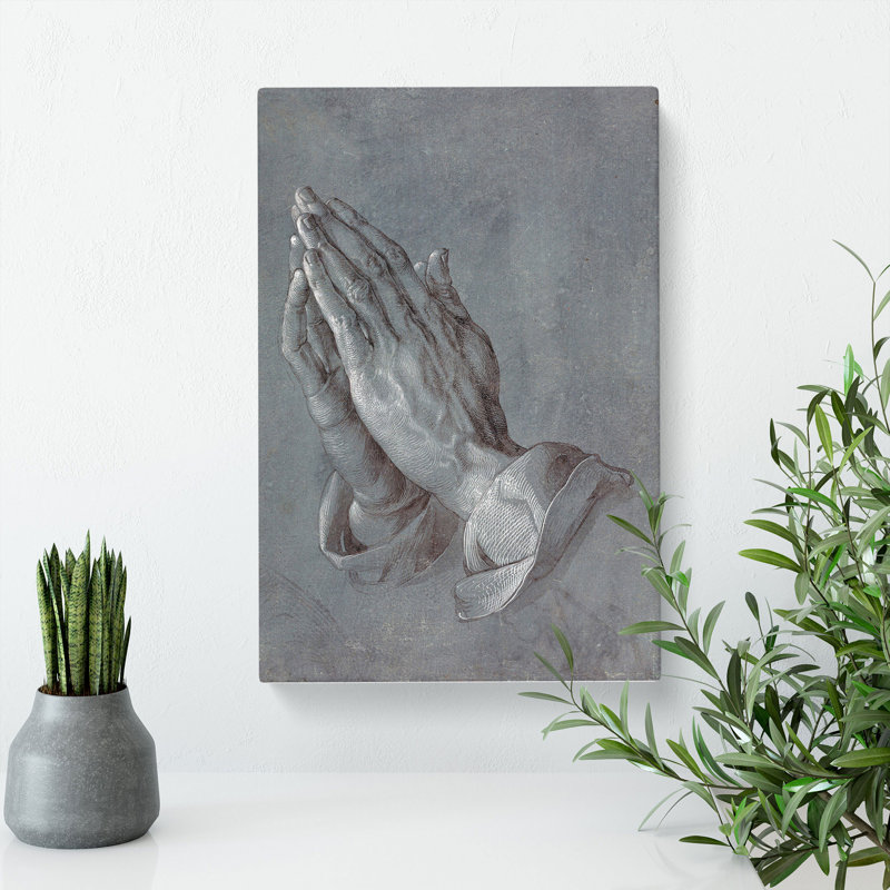 Praying Hands by Albrecht Dürer - Wrapped Canvas, 76cm H x 50cm W x 3cm D