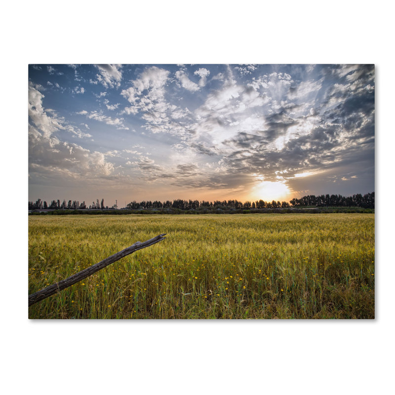 Giuseppe Torre 'End of Day' Photographic Print on Wrapped Canvas