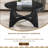36" Round Wooden Coffee Table-944572467