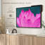 Floral et botanique «Hot Pink Lotus Wall Art»-101780746
