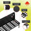 Magnetic Grill Rack - Grill Organizer & Tool Rack - Strong Magnetic Rack For Gas Grills, Fridges, Ovens & More