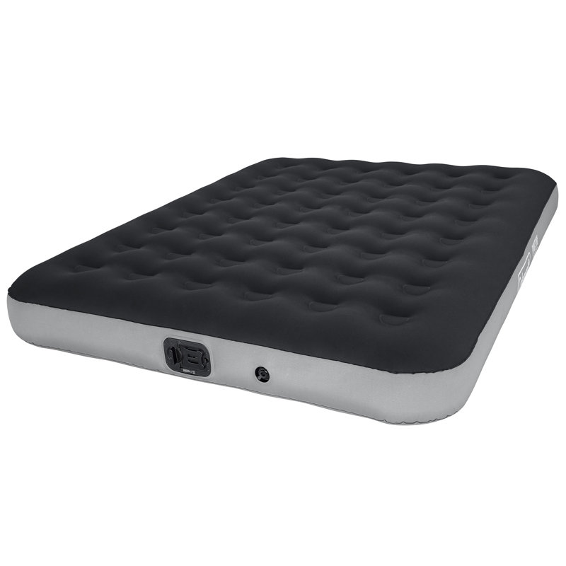 Coleman: River Gorge: grand lit pneumatique de 9,5 po - pompe à air à batterie intégrée, matelas gonflable, protection contre la perforation, conception durable, tout terrain, intérieur / extérieur