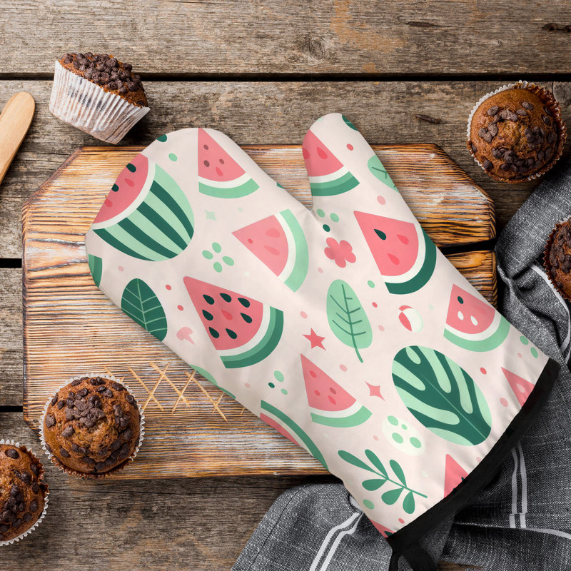 Mention douce Melon Pastel Oven Gants