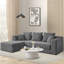106" Sleeper Sofa,  2 In 1 Pull Out Couch Bed  ,Convertible Sofa Bed-  L-Shaped Sectional Couch For Living Room-1509486041