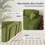 Canapé Cloud Canapé modulaire à 3 places Canapé minimaliste en forme de L Canapé désossé confortable Canapé modulaire rembourré pour bureau confortable