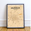 Munich City Map - No Frame Print-1498298081