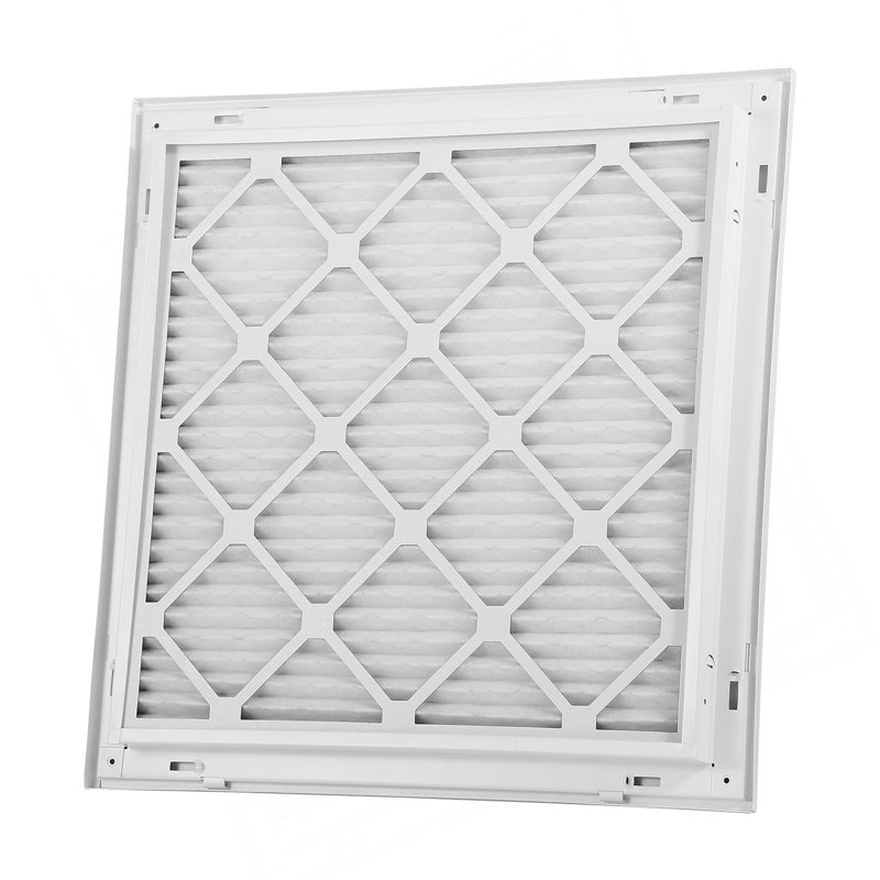 La grille de retour de filtre à air convient aux grilles à ouverture de conduit de l 20 po x H 20 po avec filtre
