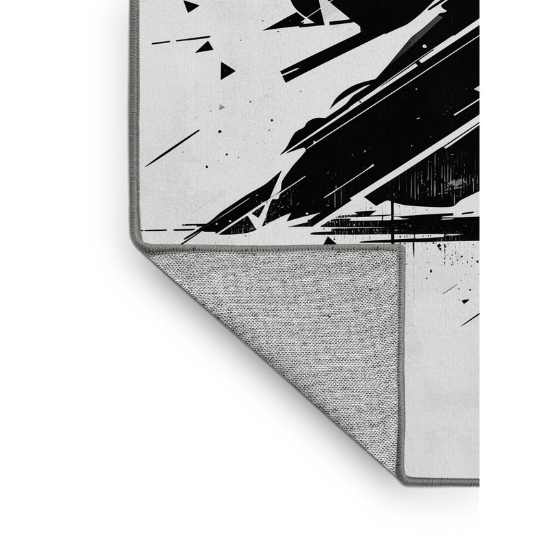 Tapis à motif géométrique gris Aust Samurai, 2 x 5