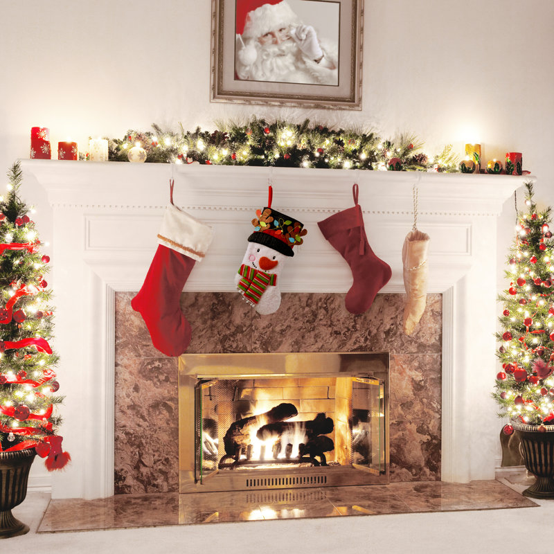 Chaussette de Noël 20 po Be Merry