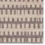  Tapis rayé à la main brun et taupe Emir HAD04 (6 pi x 9 pi)