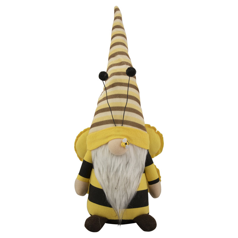 Gnome de printemps 17 po Bumblebee Boy