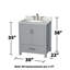 Sheffield 30" Single Bathroom Vanity Set-97621865