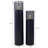 Lantern Column, Set Of 2, Decorative Column For Garden In  Industrial Design, Lantern For Outdoor And Indoor, Lantern Including Candles, Oriental, 37 1/2+ 29 1/2 In