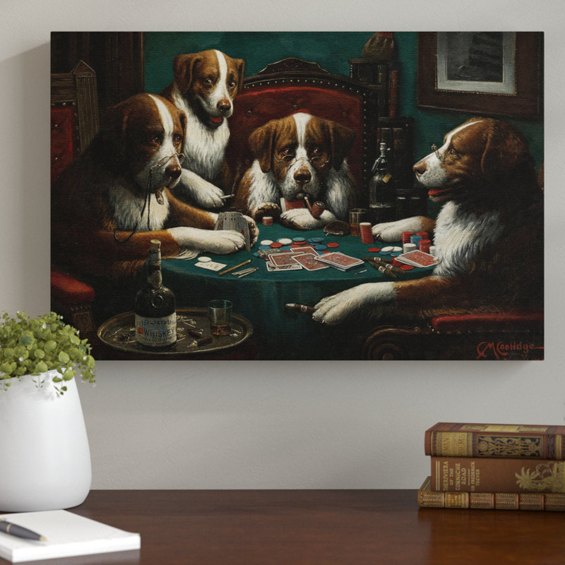 Cassius Marcellus Coolidge - Wrapped Canvas, 35cm H x 50cm W