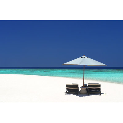 Beach Chairs par Cenix - Photographie sur toile tendue