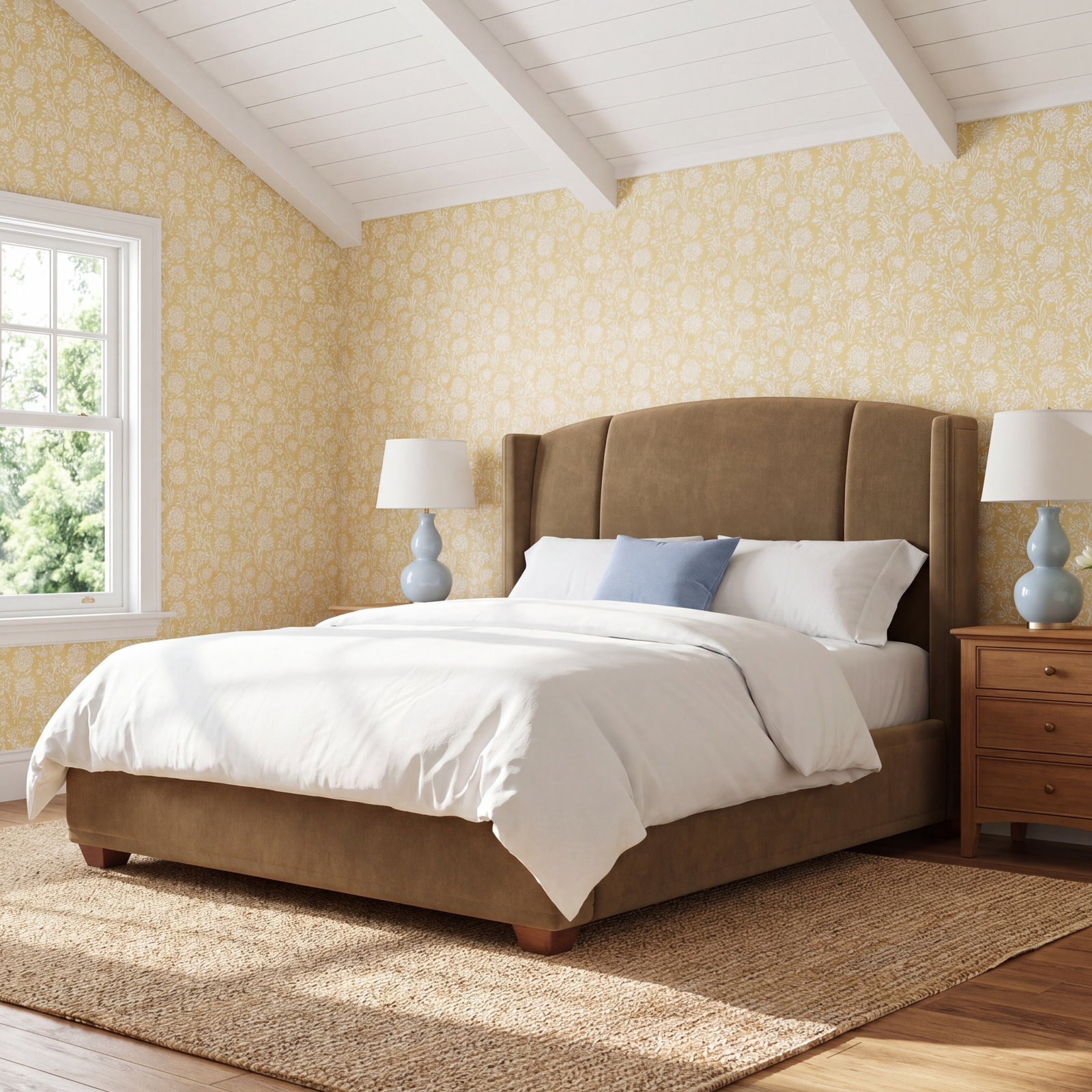 Harbor Upholstered Bed, King