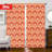 2Pcs Mid-Century Modern Floral Print Curtains, Abstract Art Deco Patterned  Light Filtering Curtain For living bedroom Window Rod Pocket Drapes, Home Decor-587950758