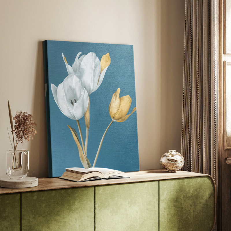 Série FLORAL - galerie Cavas sur mesure, H 18 po x l 12 po